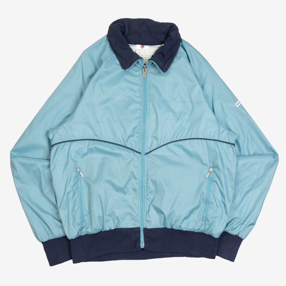 MEN'S VINTAGE 1990S COLLARED WESTERN BOMBER JACKET - MEDIUM