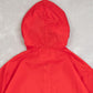 MEN'S VINTAGE 1990S HOODED HALF ZIP WINDBREAKER JACKET - MEDIUM