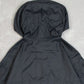 MEN'S VINTAGE 2001 GAP HOODED QUARTER ZIP WINDBREAKER JACKET - MEDIUM
