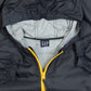 MEN'S VINTAGE 2001 GAP HOODED QUARTER ZIP WINDBREAKER JACKET - MEDIUM