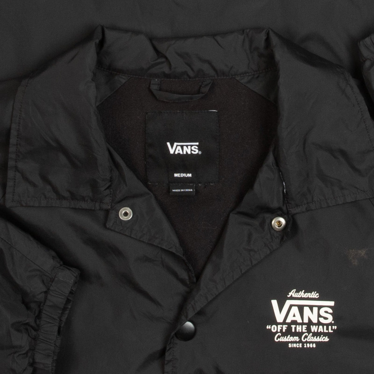 MEN'S VINTAGE VANS COACH JACKET - MEDIUM