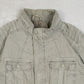 MEN'S VINTAGE 2000S UTILITY MILITARY JACKET - LARGE