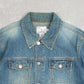 WOMEN'S VINTAGE 1990S CALVIN KLEIN DENIM FADER JACKET - X-LARGE