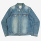 WOMEN'S VINTAGE 1990S CALVIN KLEIN DENIM FADER JACKET - X-LARGE