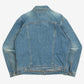 WOMEN'S VINTAGE 1990S CALVIN KLEIN DENIM FADER JACKET - X-LARGE