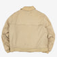 MEN'S VINTAGE 1990S SEARS FLEECE LINED COLLARED FULL ZIP JACKET - LARGE