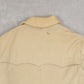 MEN'S VINTAGE 1990S SEARS FLEECE LINED COLLARED FULL ZIP JACKET - LARGE