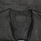 MEN'S VINTAGE 1990S LEATHER GILET JACKET - MEDIUM